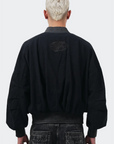 VENENO CHAQUETA DENIM CUERO BOMBER